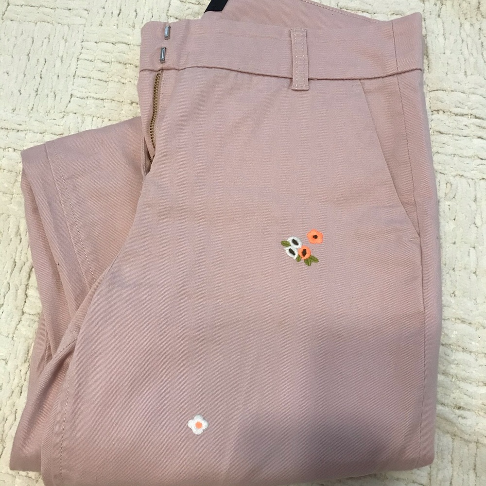 JCrew Chino Pants Pink